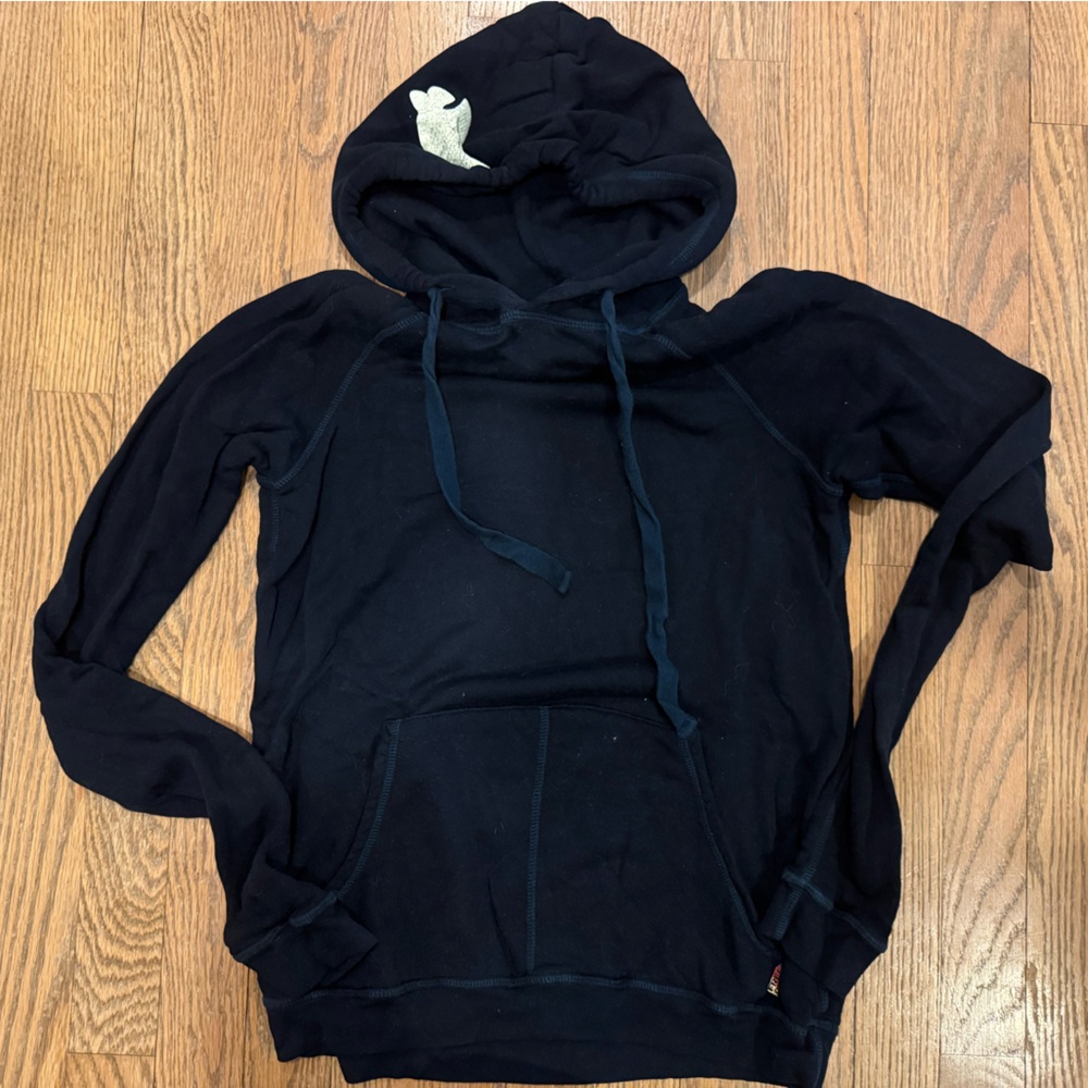 Free City midnight blue stretchy pullover XS